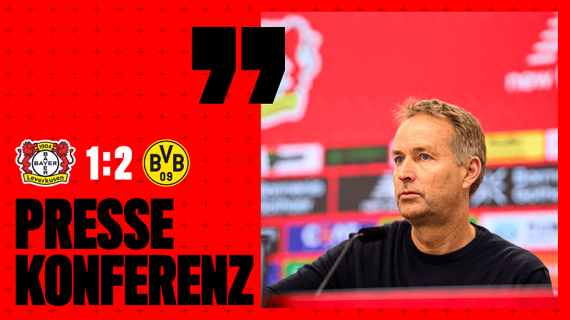 Die PK nach dem 1:2 gegen Dortmund mit Hjulmand und Kovac | 12. Spieltag