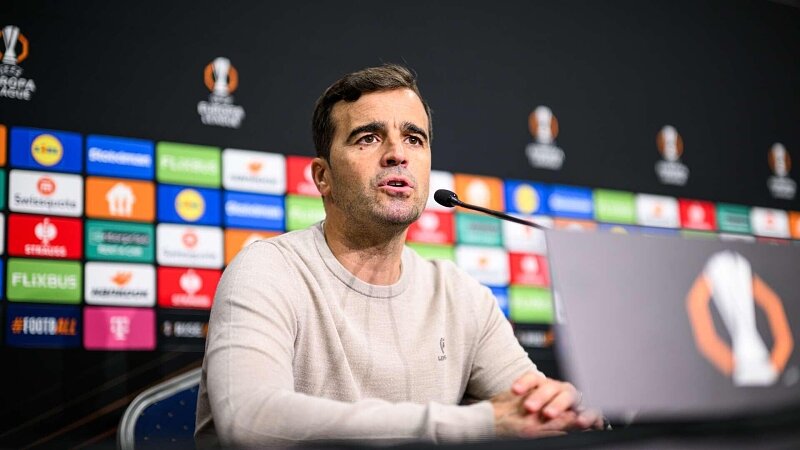 Pressekonferenz nach OFI Kreta - Bayer 04 0:2 | UEL, 3. Spieltag