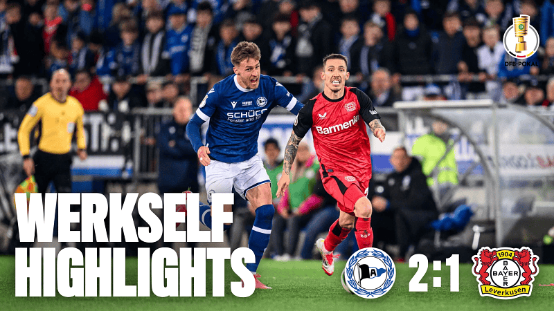 Werkself verpasst Pokalfinal-Einzug in Bielefeld | Halbfinale DFB-Pokal
