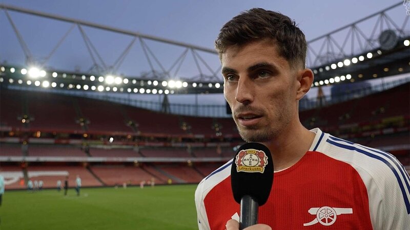 Havertz: "Etwas Besonderes, gegen Bayer 04 zu spielen" | Arsenal - Bayer 04 |&nbsp;Testspiel