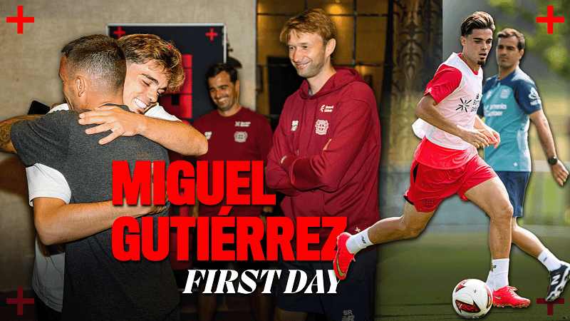 Miguel Gutiérrez bei Bayer 04 | Exklusiv: Die ersten 24 Stunden im Trainingslager | BTS & Interview