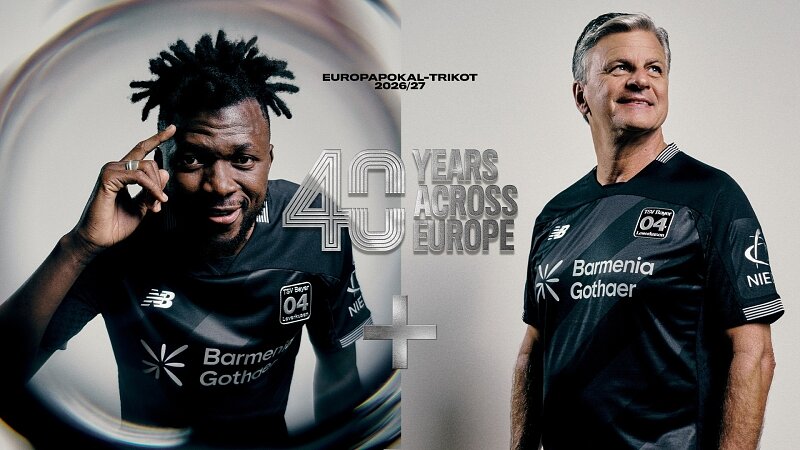 40 Years across Europe: Unser Europapokal-Trikot 2026/27