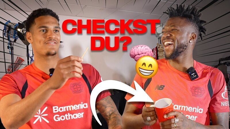 Quansah VS Tapsoba: Das verrückte Quizduell der Bayer 04-Abwehr-Stars