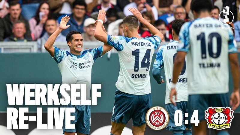 Relive: SV Wehen Wiesbaden - Bayer 04 Leverkusen
