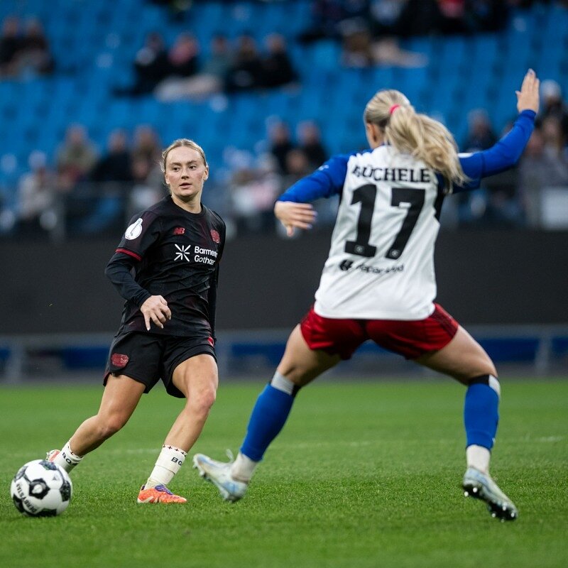 Re-Live | Hamburger SV - Bayer 04-Frauen | Achtelfinale DFB-Pokal
